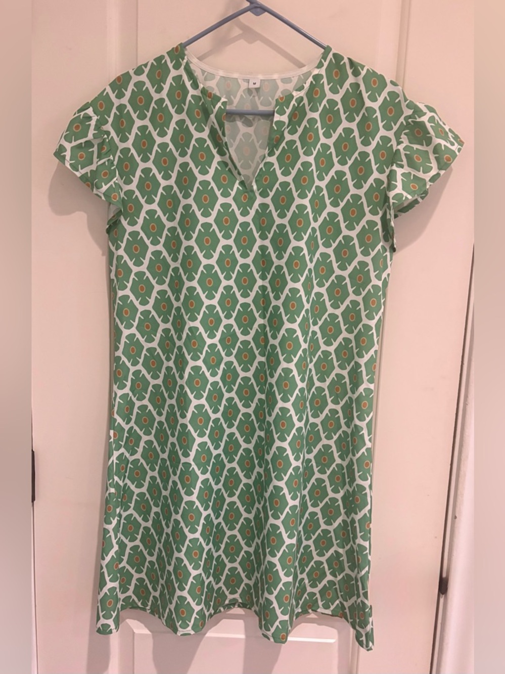 Medallion print dress - M